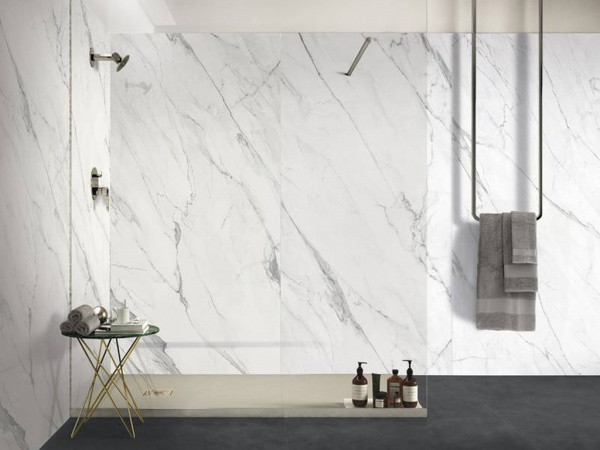 Керамогранит PURITY OF MARBELE XL STATUARIO SILK (STSK) 120x278x6 от Supergres Ceramiche (Италия)