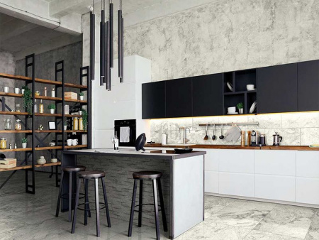 Керамогранит Quarzi Valmalenco Lapp/Rett (MIX) 60x120 от Cercom Ceramiche (Италия)