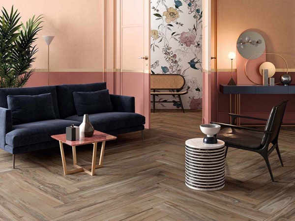 Керамогранит NEST OAK RET. 20x120 от ABK Ceramiche (Италия)