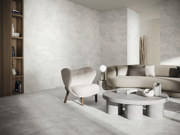 Керамогранит настенный ALEXANDRIA KLEBB WHITE MATT RECT (A040476) 60x120 от APE Ceramica (Испания)