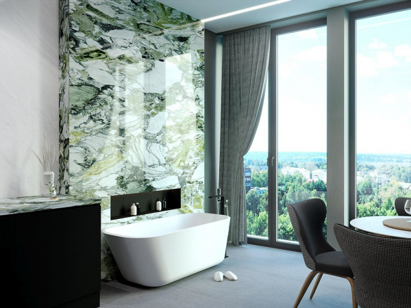 Керамогранит Freezing Emeral Polished (6 мм) (MN662CP261206) 120x260 от Moreroom (Китай)