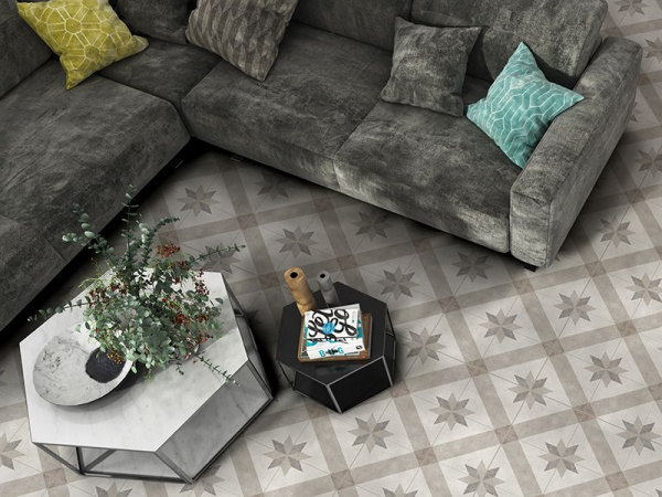 Керамогранит BRIGHTON Grey 45x45 от Halcon Ceramicas (Испания)