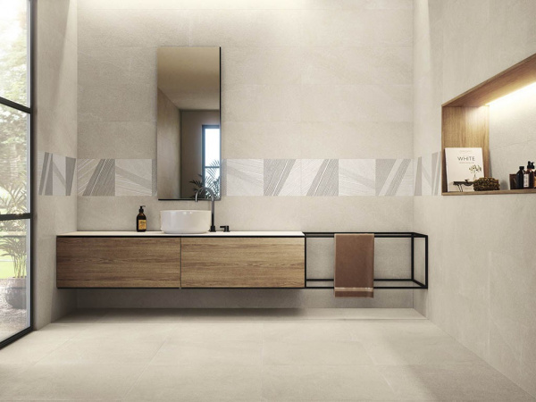 Керамогранит BURLINGTON CUMBRIAN VOLCANO Decor RECT. 30x90 от APE Ceramica (Испания)