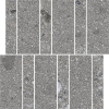 Мозаика PANGEA Mosaico Amasia AB|C Gris 30x30 от Vives Ceramica (Испания)