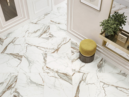 Керамогранит Calacatta Lincoln sugar-эффект (60120CLL15) 60x120 от Delacora (Россия)