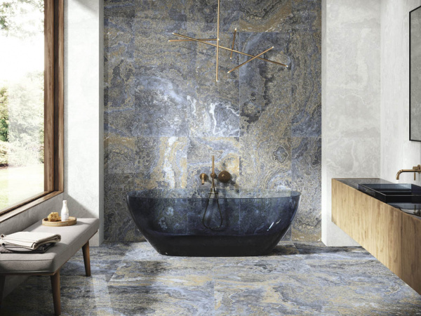 Керамогранит Agate Grey Lap Rect 60x120 от APE Ceramica (Испания)