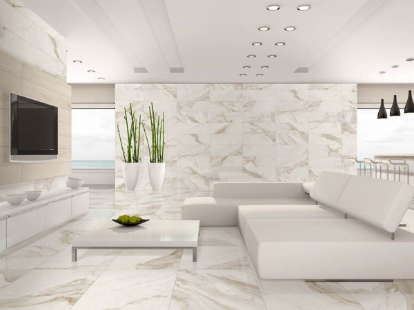 Керамогранит Pav. Calacatta gold nat 60x120 от Azteca (Испания)