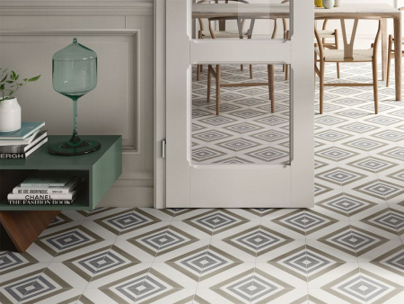 Керамогранит ORIGINAL D GREY NAT 20x20 от Elios/Exelle (Италия)
