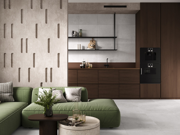 Керамогранит Smart Gris Серый Матовый Структурный (SG50001820R) 59.5x119.1 от Laparet