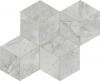 Мозаика Marvel X Grey Cloud Mosaico Esagono Silk (AF8O) 30x35 от Atlas Concorde (Италия)