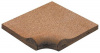 Угол внутренний NATURAL ESQUINA BORDE INTERI 20x20 от Gresan (Испания)