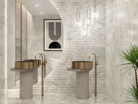 Настенная плитка TESEO ARC GRIS (JJC710) 40x120 от Saloni Ceramica (Испания)