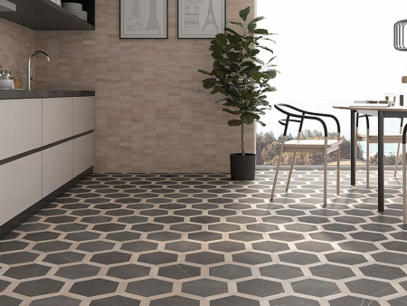Керамогранит LOVE AFFAIRS PETRA HEXAGON CHARCOAL (116991) 20x23 от WOW (Испания)