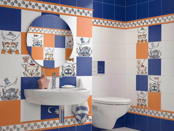 Декор NT\A136\5109 Кошки-Мышки. Сыр 20x20 от Kerama Marazzi (Россия)