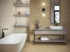 Керамогранит BURLINGTON CUMBRIAN VOLCANO Decor RECT. 30x90 от APE Ceramica (Испания)