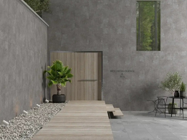 Керамогранит AOME NAOH Messina Gray Rectified 59.7x119.8 от Goldis Tile (Иран)