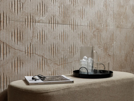 Настенная плитка Mystic Occitanie Beige 40x120 от Ibero Ceramicas (Испания)
