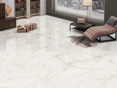 Керамогранит ONIX Onice Avorio GLOSSY (ENONX1010GL60120) 60x120 от Ennface (Индия)