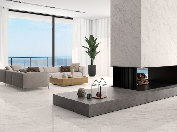 Керамогранит Ares White полированный 120x60 от Argenta (Испания)
