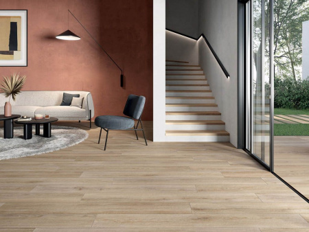 Бордюр ECO CHIC BATT. BROWN RET (PF60004949) 6.5x120 от ABK Ceramiche (Италия)
