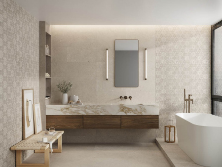 Керамогранит Cement Stone Greige Lapp 60x120 от Sanchis Home (Испания)