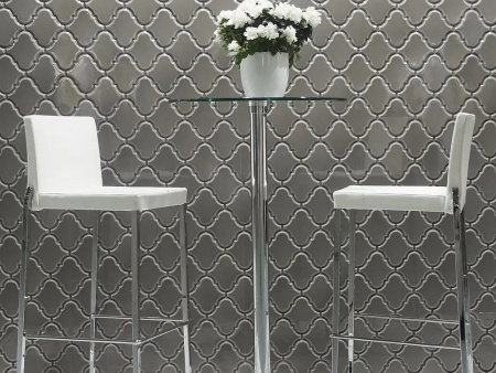 Настенная плитка RENAISSANCE ARABESCO BISELADO SILVER SANDS (ADST8003) 15x15 от ADEX (Испания)