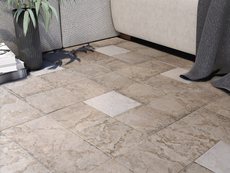 Керамогранит Travertine Gallia (PT03692) 15x15 от Mainzu (Испания)
