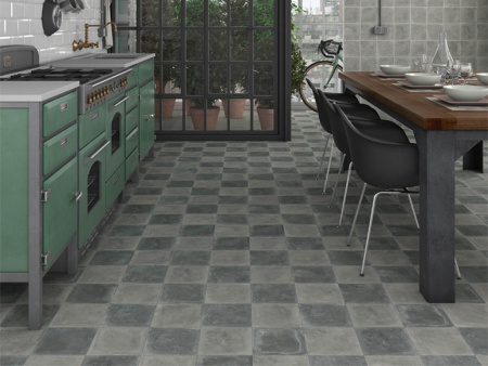 Напольная плитка Orchard Grafito Antideslizante 20x20 от Vives Ceramica (Испания)