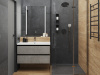 Керамогранит Cement Strength Graphite темно-серый Матовый 60x120 от Ceradim (Индия)
