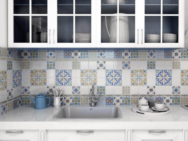 Настенная плитка 5232 Капри светлый 20x20 от Kerama Marazzi (Россия)