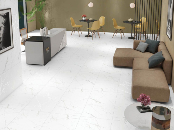 Керамогранит MARMO Statuario Endless mat (NTT995060M) 60x60 от NT Ceramic (Индия)