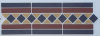 Бордюр Border GUILFORD 2 Strip Stand.(Dot14, Tr.1/2 21, Strip 20+14) 42x14.5 от TopCer (Португалия)