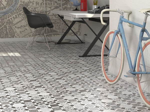 Напольная плитка Central 31.6x31.6 от Vives Ceramica (Испания)