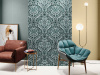 Керамогранит Chromagic Floral Blue Ret 60x120 от Serenissima (Италия)