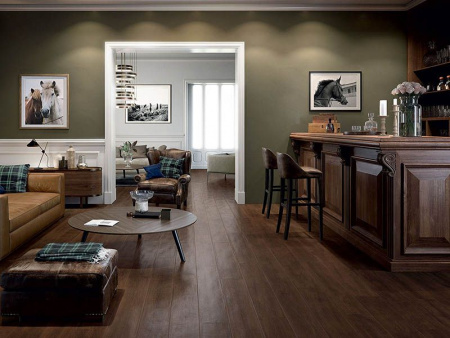 Керамогранит LAKEWOOD BROWN 20x120 от Sant Agostino (Италия)