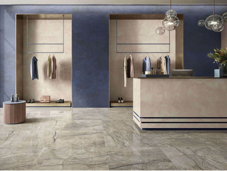 Керамогранит ANIMA FUTURA KEEN GREY Luc (AGB8) 60x120 от Caesar Ceramiche (Италия)