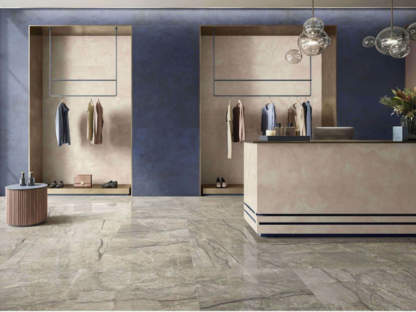 Керамогранит ANIMA FUTURA KEEN GREY Luc (AGB8) 60x120 от Caesar Ceramiche (Италия)