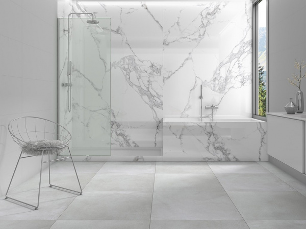 Керамогранит BOOKMATCH TORANO STATUARIO B POLISHED 160x320x0.6 от Ascale (Испания)