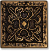 Декор BRONZO-25 вставка VENZEL латунная 5x5 от BronzoDecor (Россия)