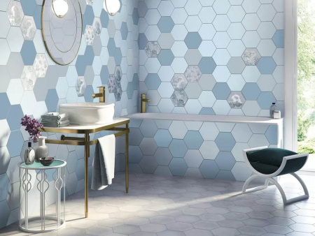 Настенная плитка Аньет 24008 серый 20x23.1 от Kerama Marazzi (Россия)