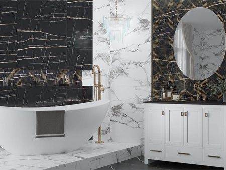 Настенная плитка ROYAL BIANCO R 24.2x70 от Керлайф (Россия)