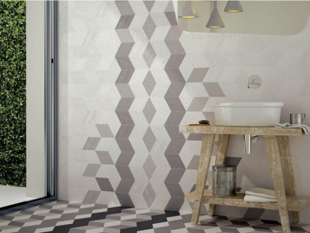 Керамогранит RHOMBUS DARK GREY Smooth (22692) 14x24 от Equipe Ceramicas (Испания)