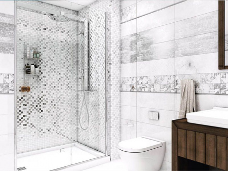 Вставка декоративная Vesta Silver 60x20 от AltaCera (Россия)