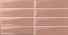 Настенная плитка Three-D Pyramid Terracota 5x20 от APE Ceramica (Испания)