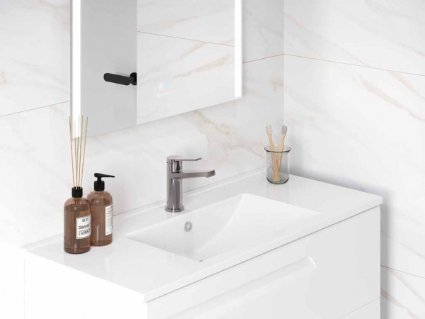 Керамогранит Calacatta Clarity Gold белый Полированный 60 60x60 от Ceradim (Индия)