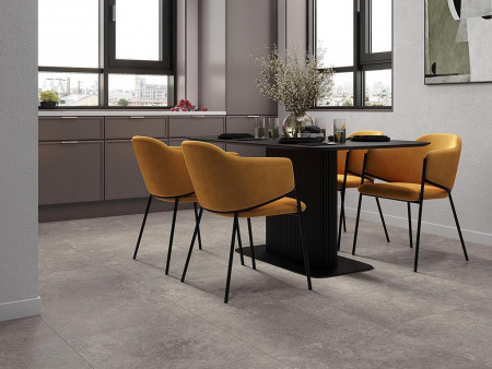 Керамогранит Capri Gris серый Сатинированный Карвинг 60x120 от Laparet