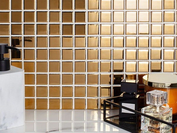 Мозаика Mix Gold (JMG21501) (15X15) стекло 30x30x3.8 от StarMosaic (Китай)