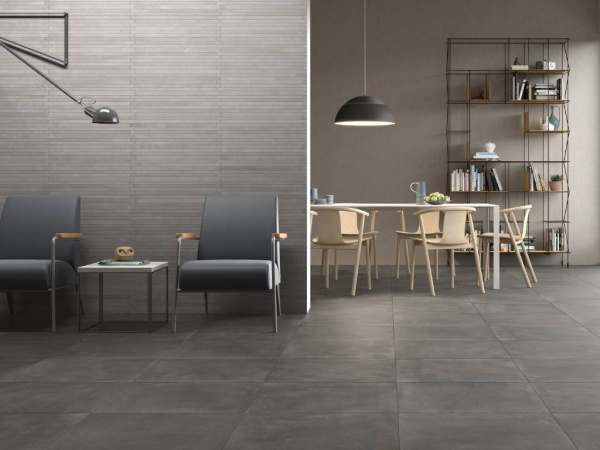 Керамогранит Basic Concrete Dark grey 75x75 от RAK Ceramics (ОАЭ)