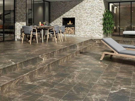Клинкер BASE NEVADA BASALTO 33x33 от Exagres (Испания)