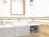 Настенная плитка Elemento (WT9ELT55) 25x50x9 от AltaCera (Россия)